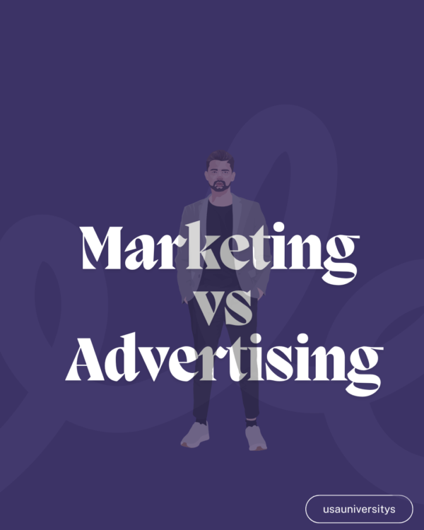 Marketing vs Advertising